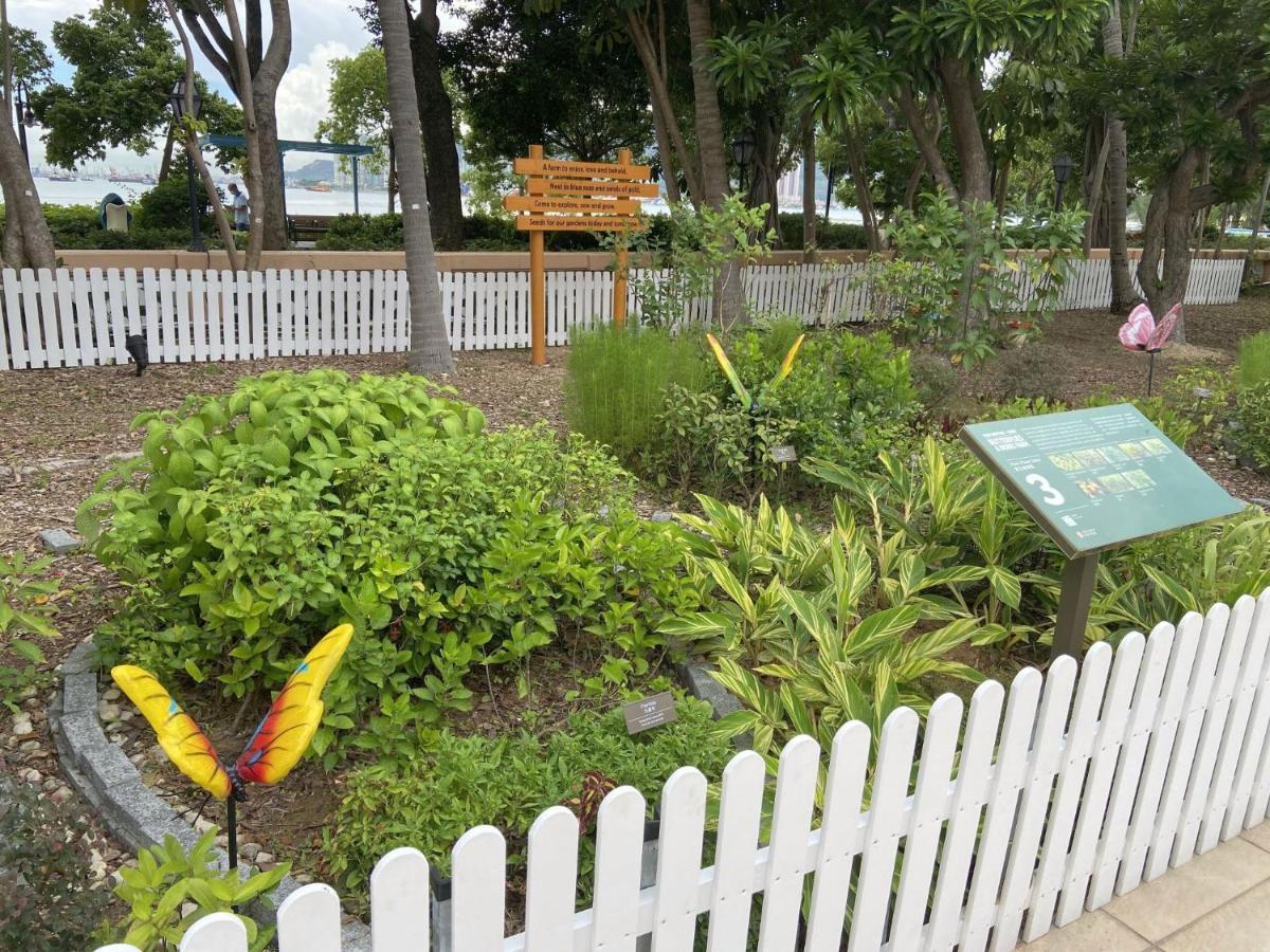 Hong Kong Gold Coast Hotel Dış mekan fotoğraf Butterfly garden at the Children's Museum of Oak Park
