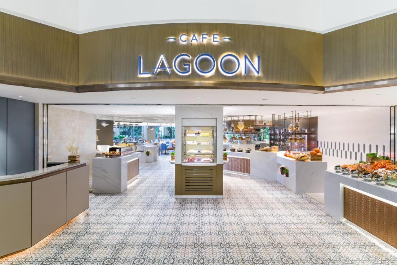 Hong Kong Gold Coast Hotel Dış mekan fotoğraf Café Lagoon